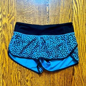 Lululemon low-rise running shorts